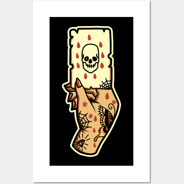 dead card Wall Art by donipacoceng